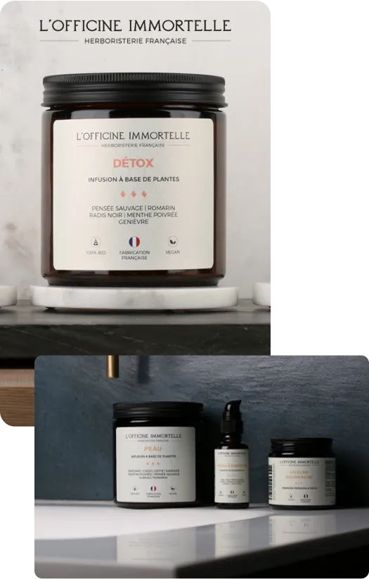 L'Officine Immortelle, client Futurlog